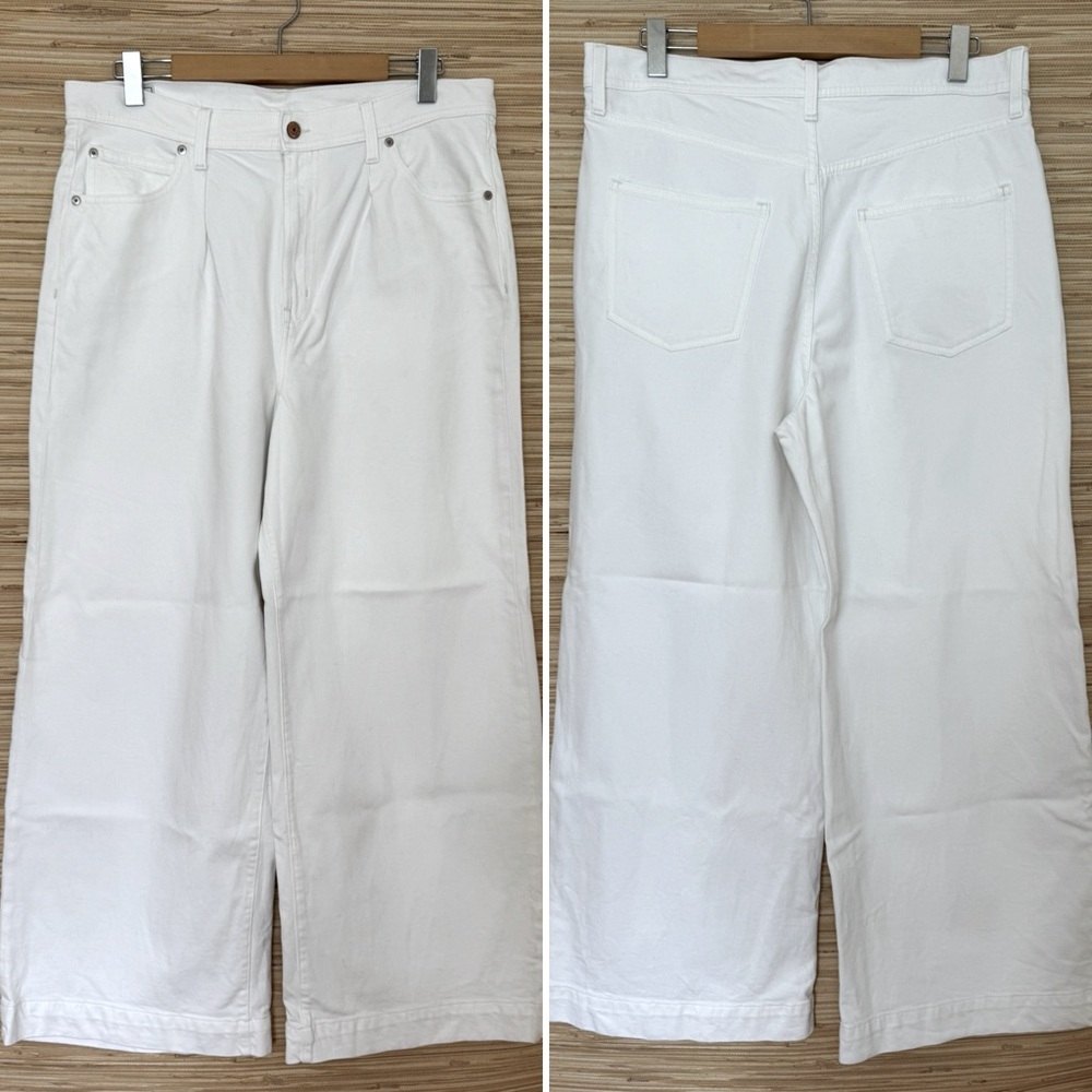 GAP High Rise Wide Leg Trousers - Picture 3 of 9